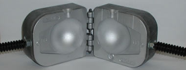 Down Rigger Fish Sinker Moulds-CNC Machined by Great Wight Weights